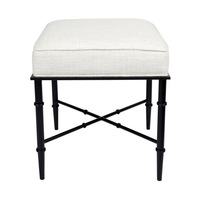 Hacienda Stool - Natural Linen