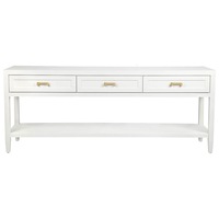 Soloman Console Table - Large White