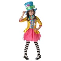 Mad Hatter Deluxe Dress Costume for Kids - Disney Alice in Wonderland