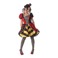 Queen Of Hearts Red Costume for Adults - Disney Alice in Wonderland