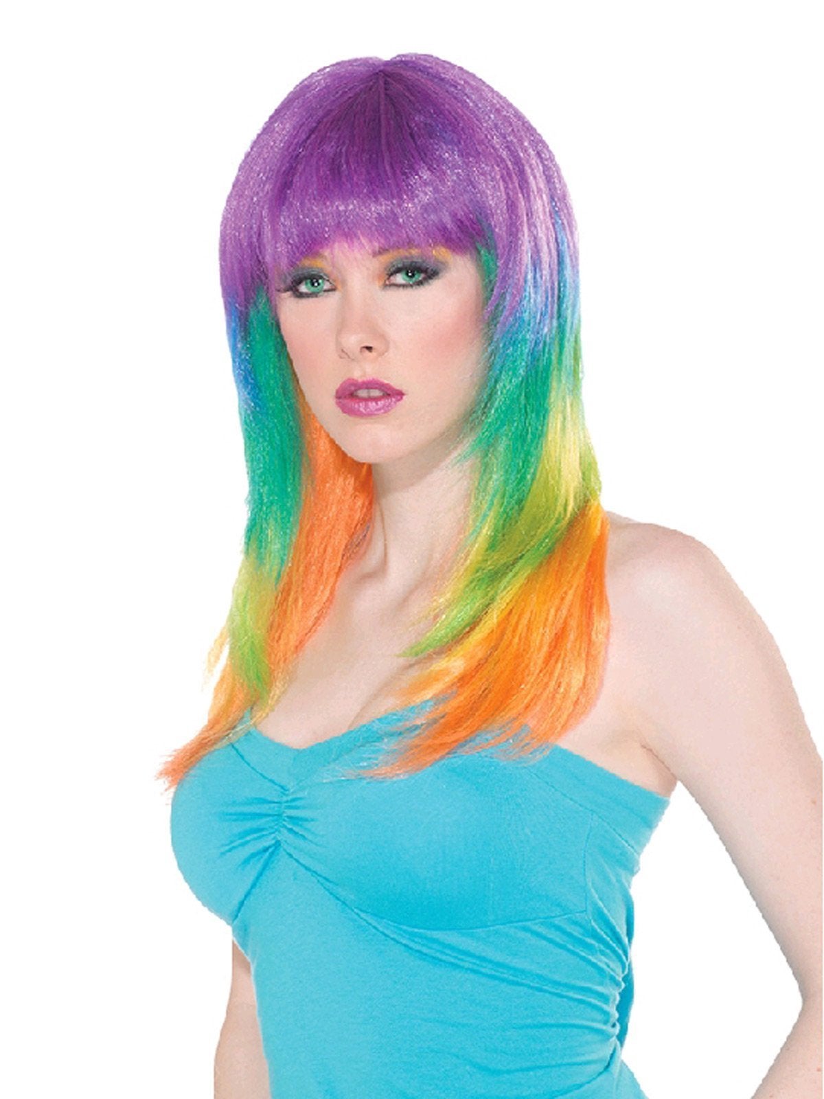 Club Candy Prism Wig for Adults