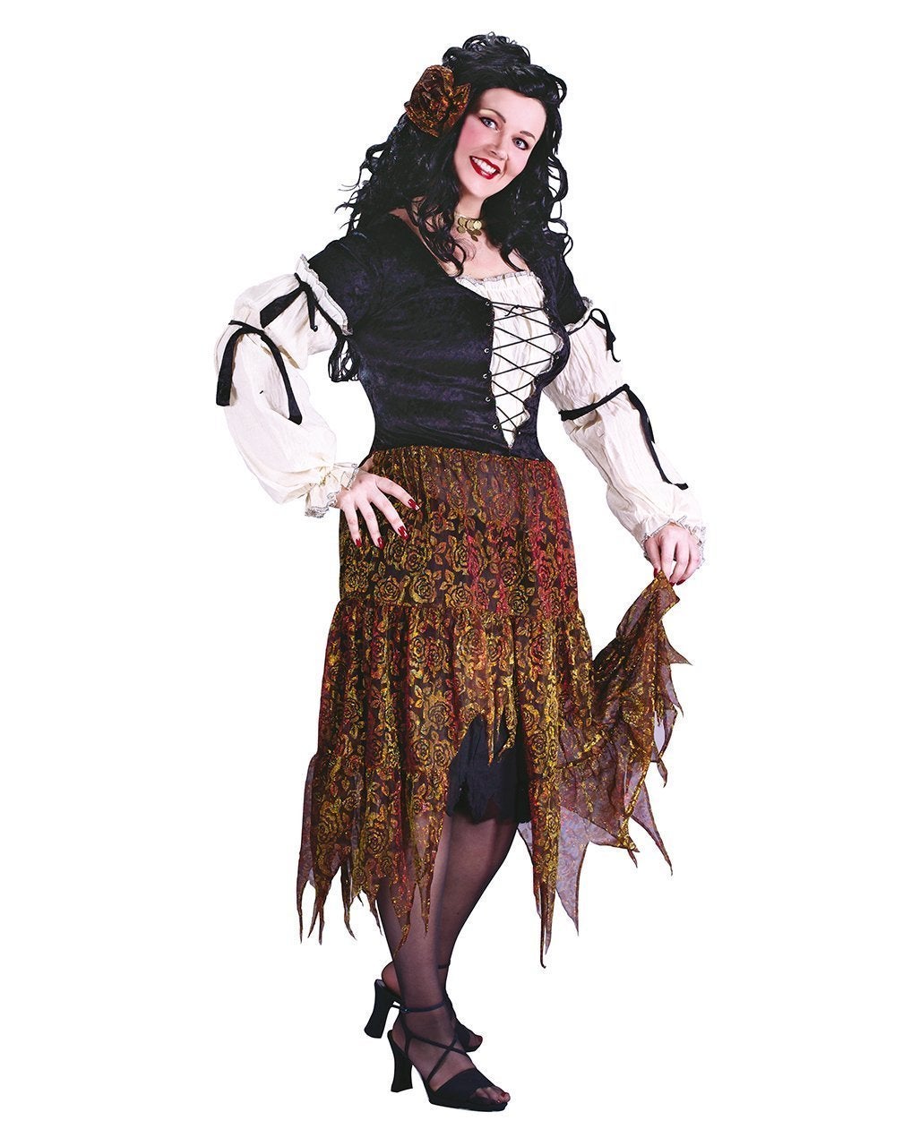 Gypsy Rose Plus Size Costume for Adults