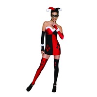 Harley Quinn Secret Wishes Costume for Adults - DC Comics