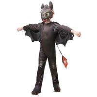Toothless Night Fury Deluxe Costume for Kids - How to Train Your Dragon