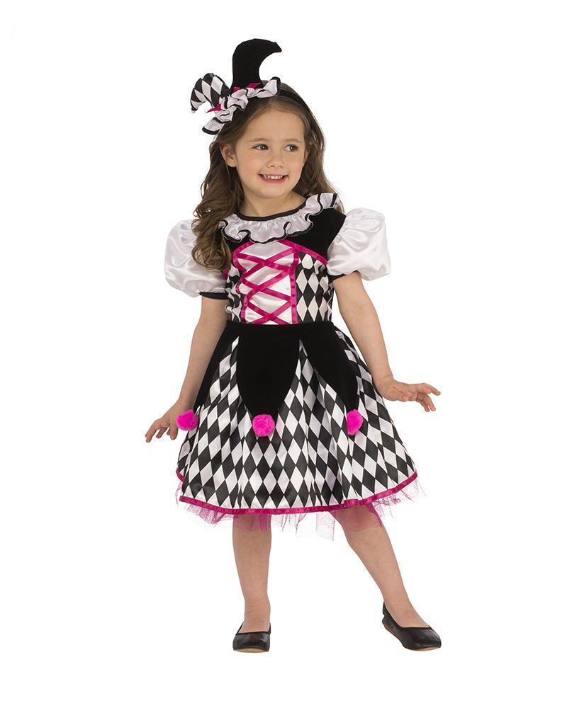 Jester Girl Costume for Toddlers