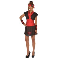 Ninja Lady Costume for Adults