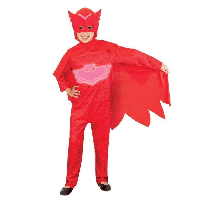 Buy Owlette Glow In The Dark Costume for Kids - PJ Masks - MyDeal