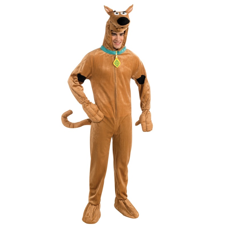 Buy Scooby Doo Deluxe Costume for Adults - Warner Bros Scooby Doo - MyDeal