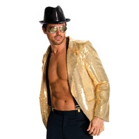 Sequin Gold Jacket for Adults