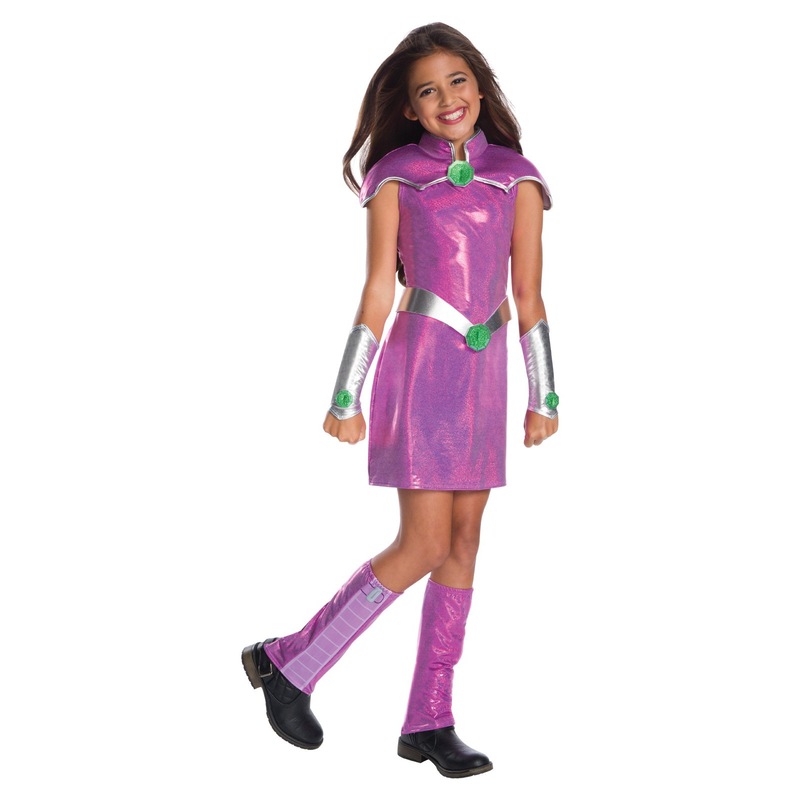 Buy Starfire Deluxe Costume for Kids - Warner Bros Teen Titans - MyDeal