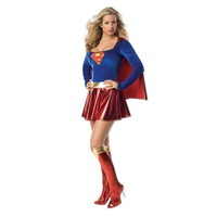 Supergirl Secret Wishes Deluxe Costume for Adults - DC Comics