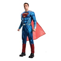 Superman Deluxe Costume for Adults - Justice League