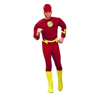 The Flash Deluxe Muscle Chest Costume for Adults - DC Comics