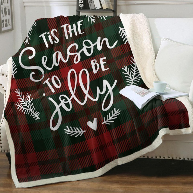 Buy Christmas Spirit Throw Blanket MyDeal