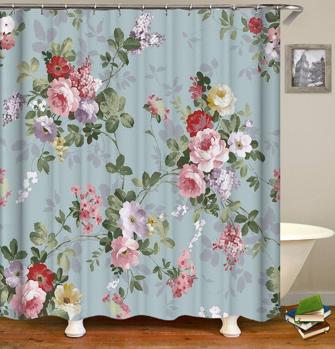 Classic Floristry Shower Curtain