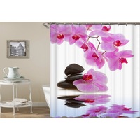 Orchid Pink Shower Curtain