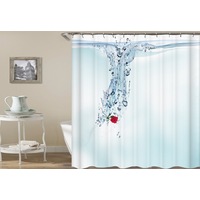 Sinking Rose Shower Curtain