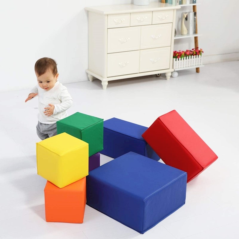 Buy Baby Toddler Kids Large Soft Block Playset Safe Active Playroom ...