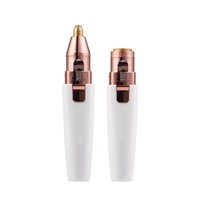 2 In 1 Electric Eyebrow Trimmer Female Women Epilator Eye Brow Lip Hair Removal Mini Painless Face Whole Body Shaver Depilador