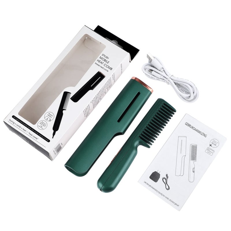 mydeal.com.au | 2 In 1 Hair Straightener Fast Heat Hairdressing Comb