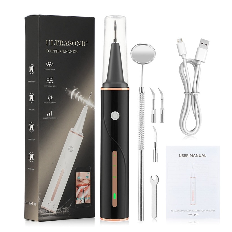 Buy 2 IN 1 Ultrasonic Dental Scaler Teeth Cleaning With Camera ...