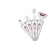 4 in 1 Electric Women Epilator Bikini Body Armpit Electric USB Rechargeable Hair Removal Trimmer Quick Safe Hair Removal Shaver