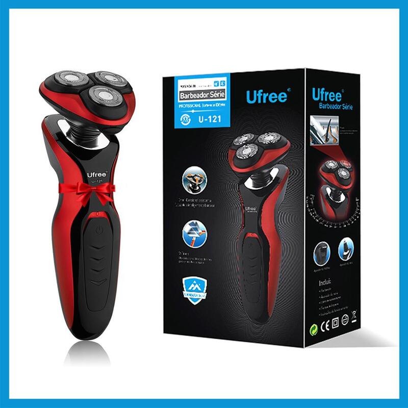 Buy 4D Smart Male Rechargeable ThreeHead Electric Razor Electric