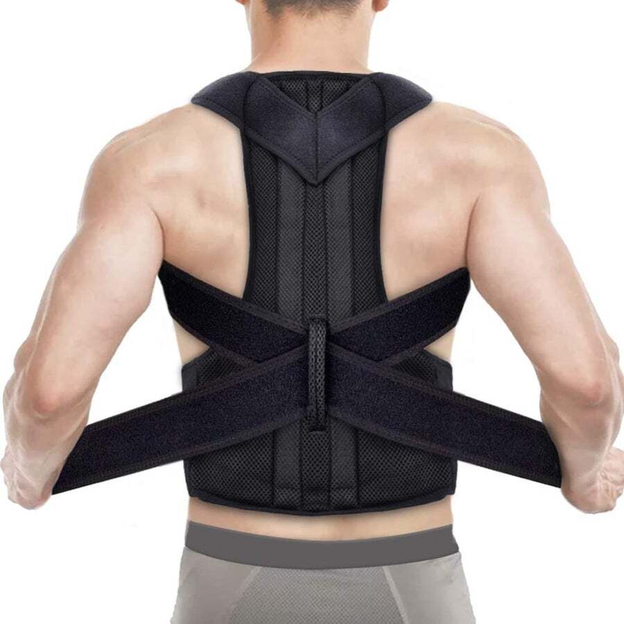 Buy Posture Corrector Back Posture Brace Clavicle Support Stop ...