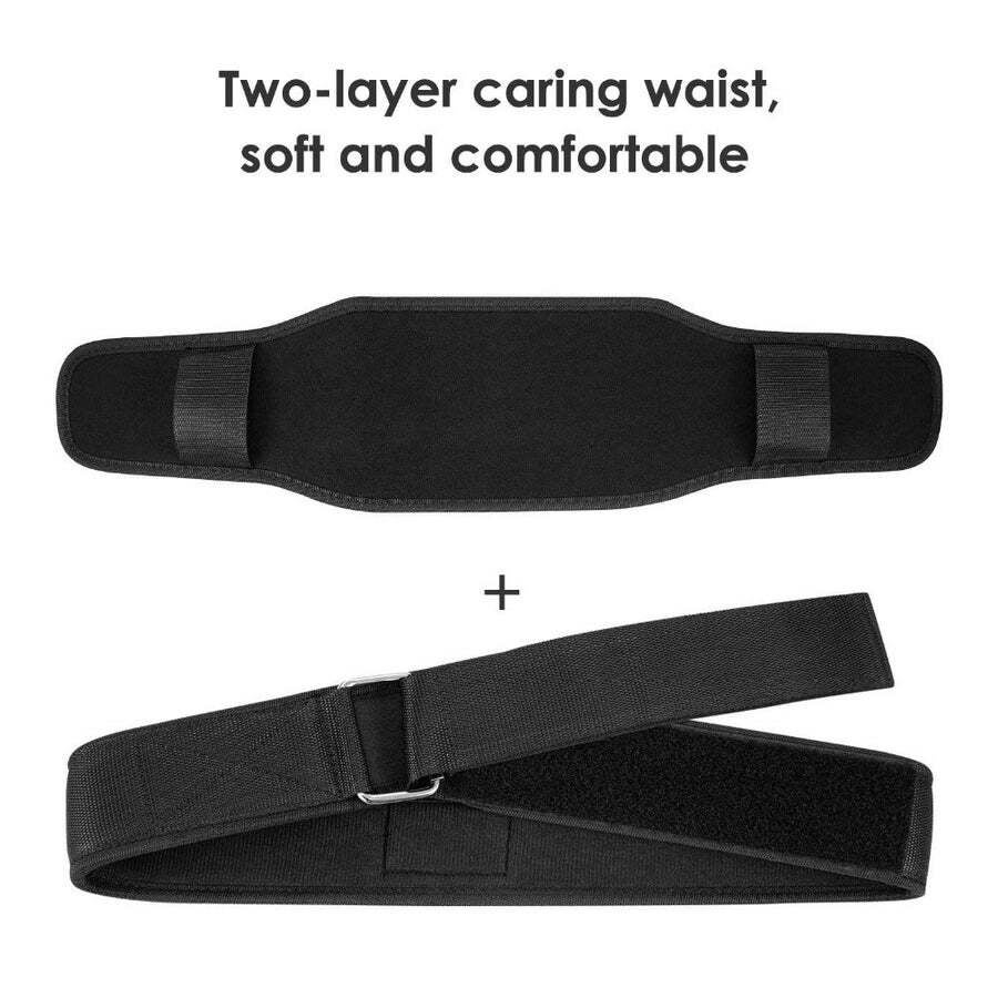 Buy Workout Weight Lifting Belt For Men And Women Lightweight For ...