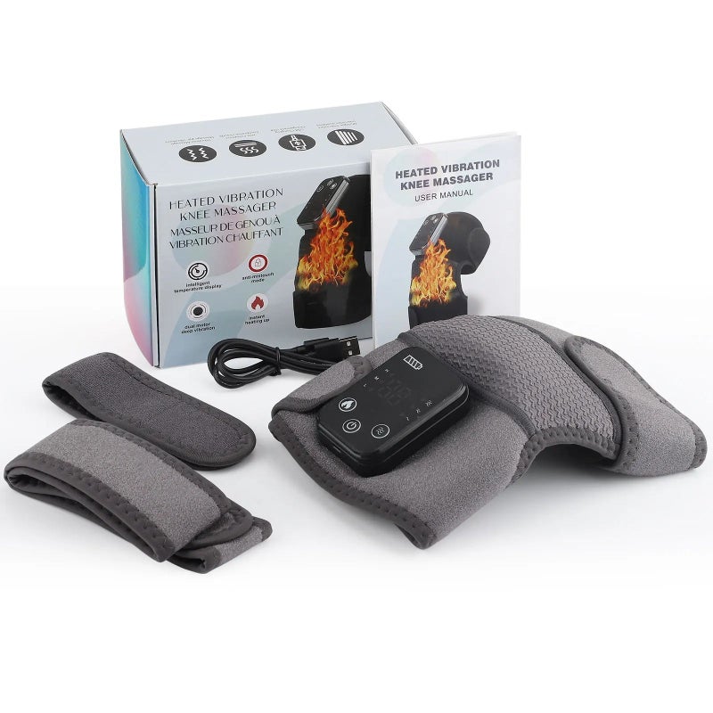 Electric Heating Vibration Massager for Shoulder Therapy Brace