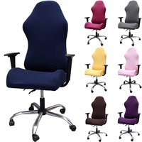 Gaming Chair Covers Computer Desk Chair Slipcover Office Game Reclining Racing Stretch High Back Gamer Swivel Chairs Protector