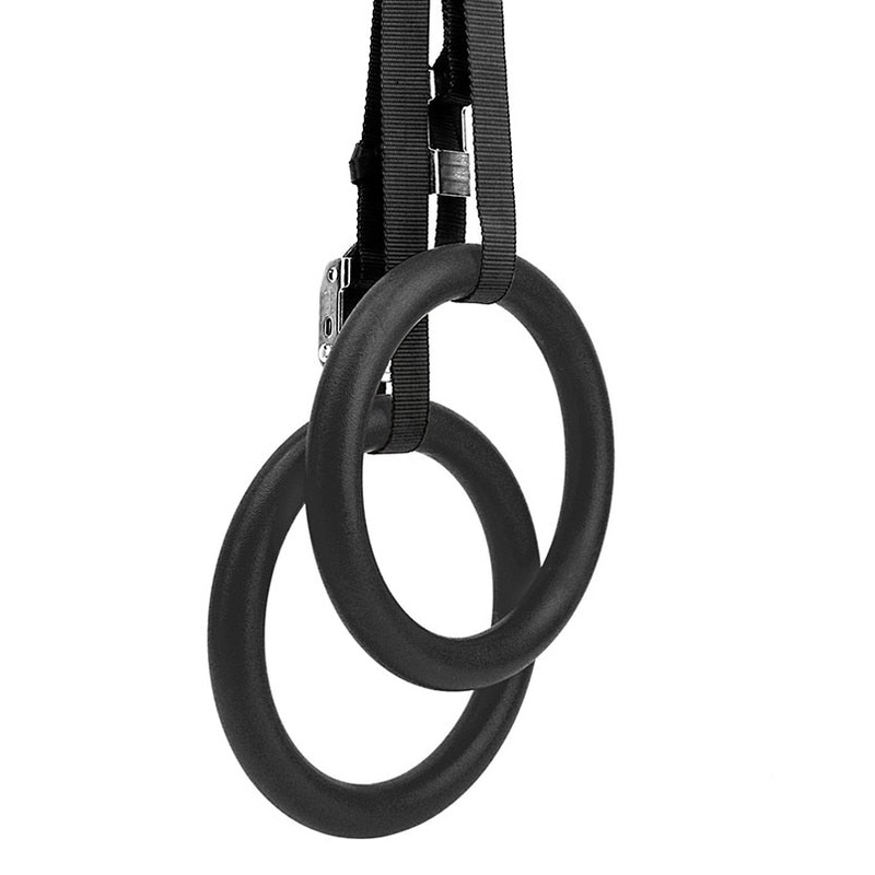 Buy High Quality ABS Gymnastic Rings Pullup Fitness Gym Rings For Body