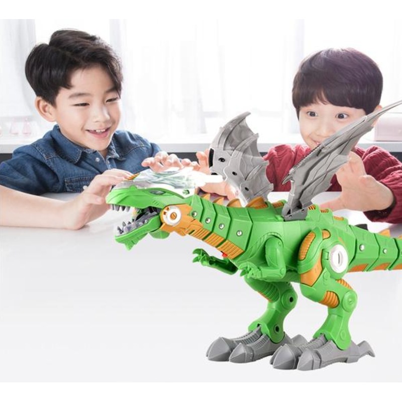 Buy Intelligent Dinosaur Robot For Kids Over 3 Years Of Age - MyDeal