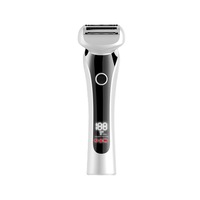 Painless Epilator Electric Razor Body Hair Remover Shaver For Lady Women Bikini Trimmer Waterproof USB Rechargeable LCD Display