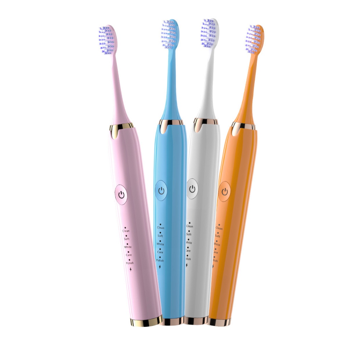 Keosaa Pink Electric Toothbrush With 8 Brush Heads, Sonic Toothbrush With Fast Charge 4 Hours Last 60 Days, 2-Min & 30s Smart Timer, IPX7 Waterproof(Pink
