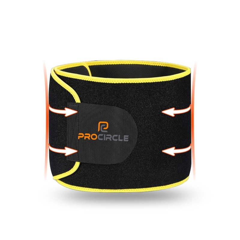 Buy Waist Trimmer Waist Support Weight Loss Ab Belt Premium Stomach Fat Burning Wrap And Waist