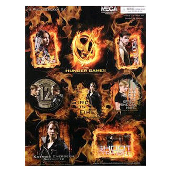 Buy The Hunger Games Sticker Set 8 Piece - MyDeal Australia