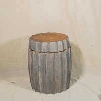 Bottle Top Swivel - Suar Wood