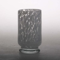 Flurry Frit Glass Votive/Vase