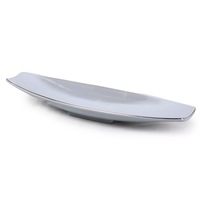 Pearlized Sky Tray with Platinum