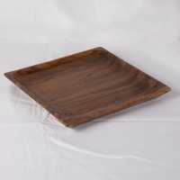 Shallow Teak Tray - sm