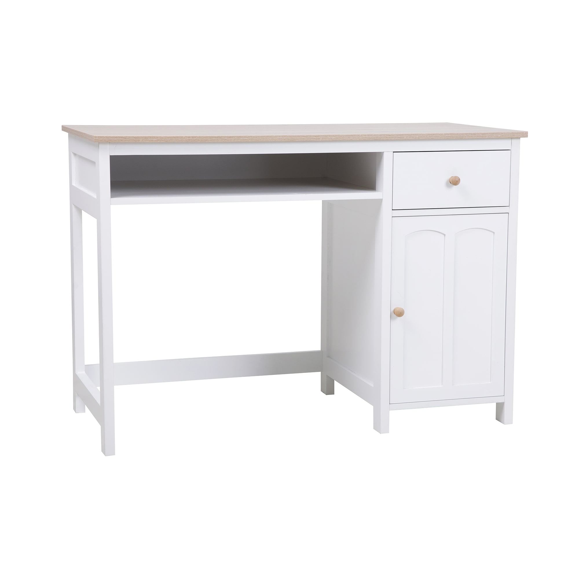 Buy DUMONDE Study Desk In White MyDeal