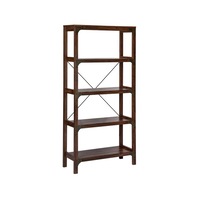 Logan 5 Shelf Bookcase