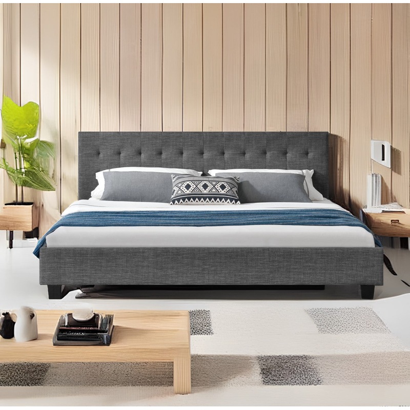 Buy Bed Frame (Super King, King, Queen) Grayson Bed Frame MyDeal