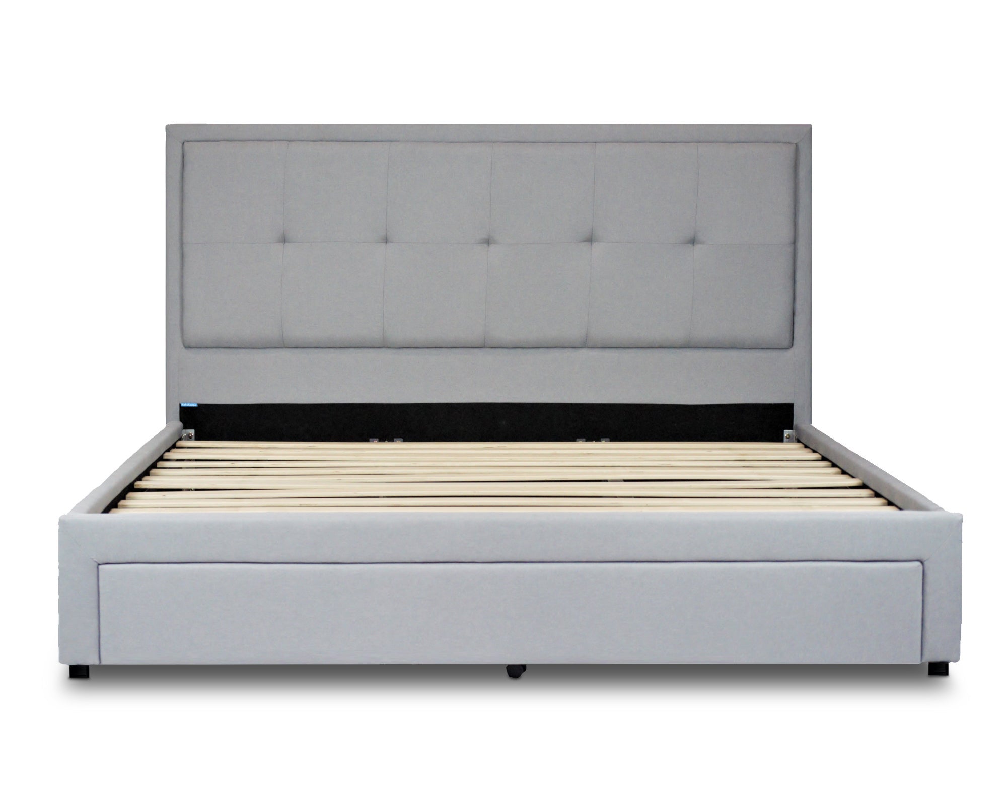 Storage Bed Frame with Drawer (Super King, King, Queen) - Brooklyn Storage