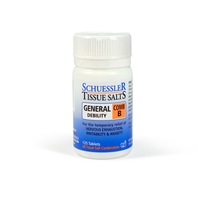 Schuessler Tissue Salts 125 Tablets - Comb B - General Debility