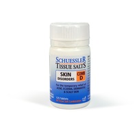 Schuessler Tissue Salts 125 Tablets - Comb D - Skin Disorders