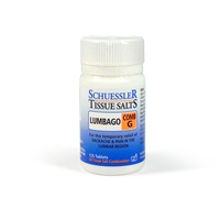Schuessler Tissue Salts 125 Tablets - Comb G - Lumbago