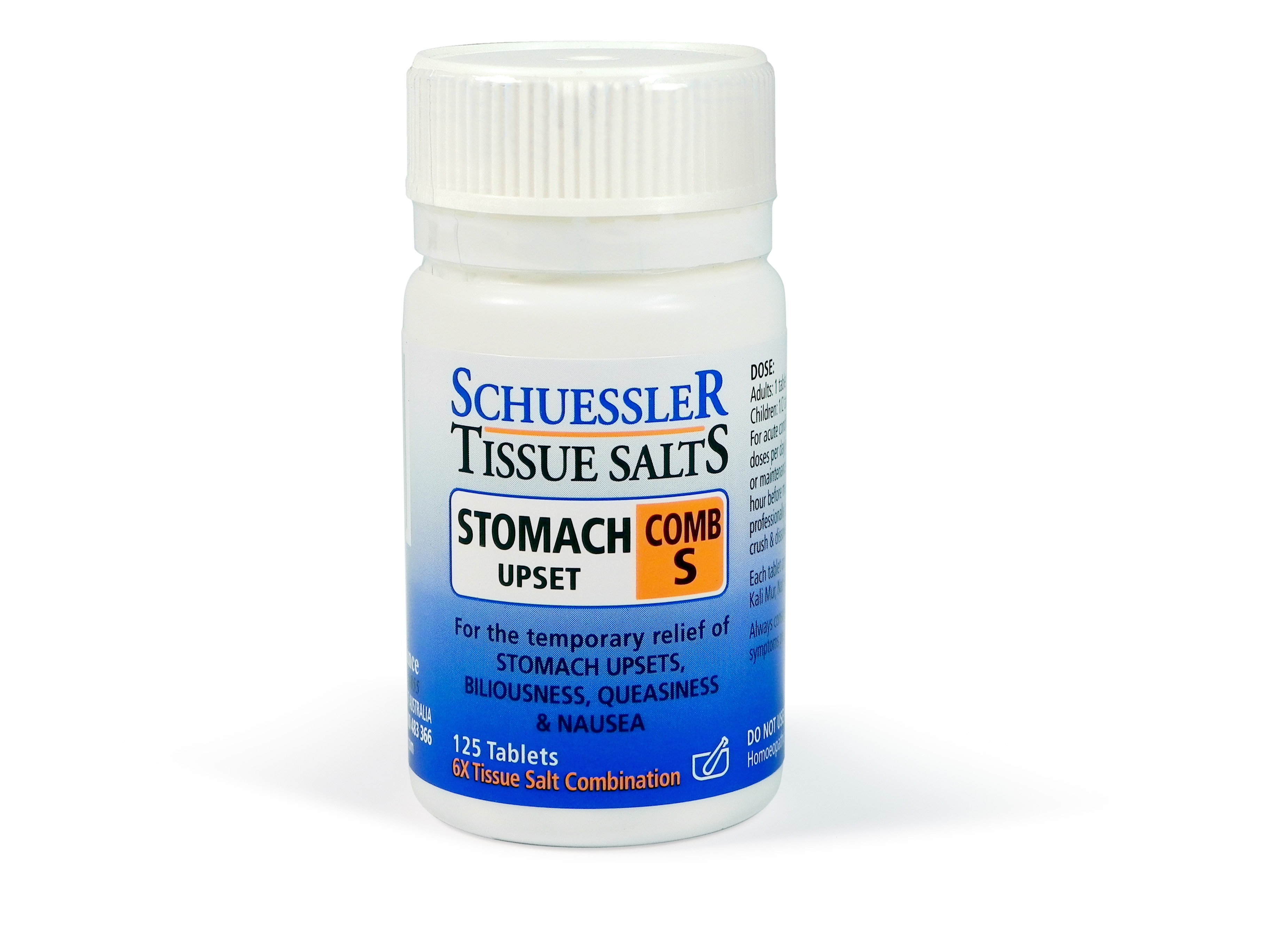 Schuessler Tissue Salts 125 Tablets - Comb S | Buy Homeopathy ...