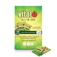 Vital All-In-One Daily Health Supplement Sachet Travel Box (30 x 10GM)